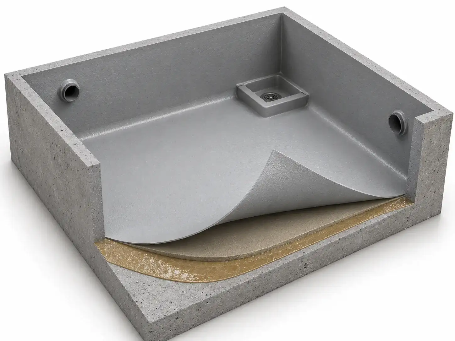 Wastewater tank anti-corrosion protection system overview with primer repair leveling and BW3-951 protective layer