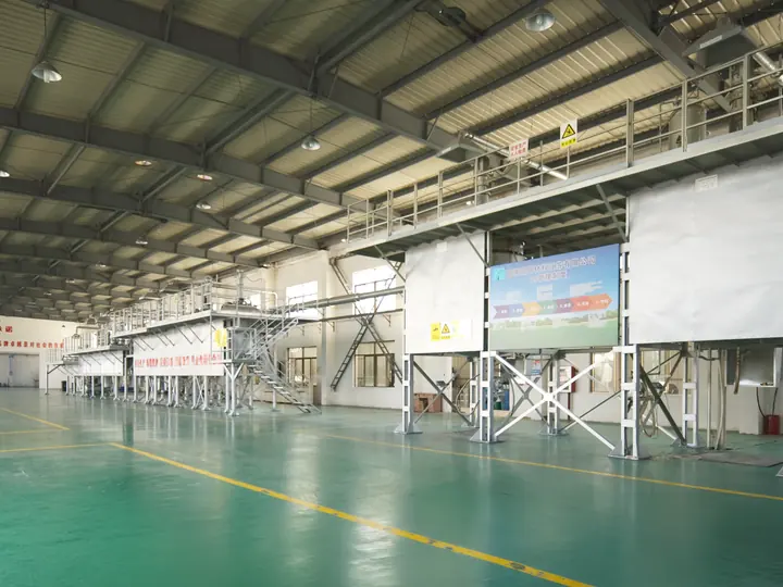 BW Polyurea semi-automated production workshop for coating material manufacturing